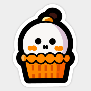 Cute Ghost Halloween Sticker